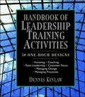 Cover: Handbook of Leadership Training Activities: 50 One-Hour Designs - McGraw-Hill Professional