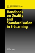 Cover: Handbook on Quality and Standardisation in E-Learning - Springer