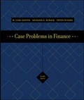 Cover: Case Problems in Finance + Excel templates CD-ROM - McGraw-Hill Professional