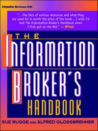 Enlarge image Cover: The Information Broker's Handbook - McGraw-Hill Professional