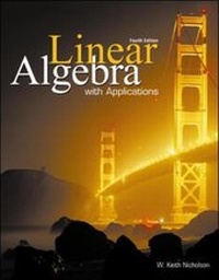 Abbildung von: Linear Algebra with Applications - McGraw Hill Higher Education