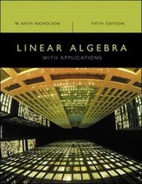 Abbildung von: Linear Algebra with Applications - McGraw Hill Higher Education