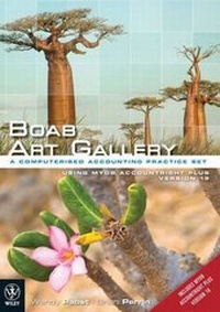 Enlarge image Cover: Boab Art Gallery - a Computerised Accounting Practice Set Using MYOB Version 19 - Wiley