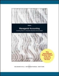 Enlarge image Cover: Managerial Accounting - McGraw-Hill Professional
