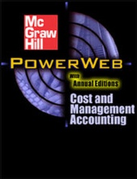 Enlarge image Cover: Introduction to Managerial Accounting w/Topic Tackler, Net Tutor & On-Line Learning Center w/PowerWeb Package - McGraw-Hill Professional