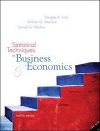 Enlarge image Cover: Statistical Techniques in Business and Economics with Student CD-Rom Mandatory Package - McGraw-Hill Professional