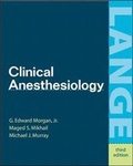Cover: Clinical Anesthesiology - McGraw-Hill Professional