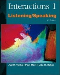 Enlarge image Cover: Interactions One - McGraw-Hill Publishing Co.