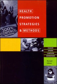 Enlarge image Cover: Health Promotion Strategies and Methods, revised first edition - McGraw-Hill Publishing Co.
