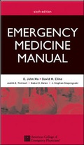 Cover: Emergency Medicine Manual - McGraw-Hill Professional
