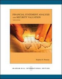 Enlarge image Cover: Financial Statement Analysis and Security Valuation - McGraw Hill Higher Education