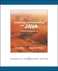 Cover: Introduction to Programming with Java - McGraw-Hill Professional