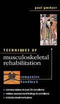 Cover: Techniques in Musculoskeletal Rehabilitation: Companion Handbook - McGraw-Hill Inc.,US