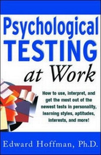 Enlarge image Cover: Psychological Testing at Work - McGraw-Hill Inc.,US