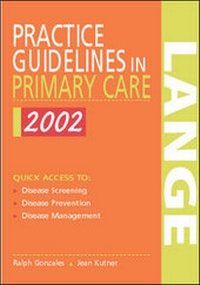 Enlarge image Cover: Practice Guidelines in Primary Care 2002 - McGraw-Hill Inc.,US