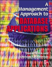 Enlarge image Cover: A Management Approach to Database Applications - McGraw-Hill Publishing Co.