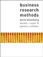 Cover: Business Research Methods - McGraw Hill Higher Education