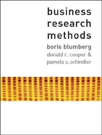 Enlarge image Cover: Business Research Methods - McGraw Hill Higher Education