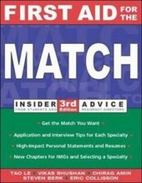 Enlarge image Cover: First Aid for the Match - McGraw-Hill Publishing Co.