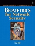 Cover: Biometrics for Network Security - Prentice Hall