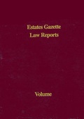 Cover: EGLR 2001 - Estates Gazette Ltd