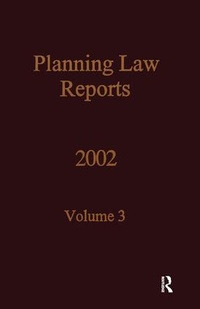 Enlarge image Cover: PLR 2002 - Estates Gazette Ltd