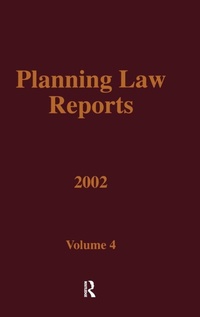 Enlarge image Cover: PLR 2002 - Estates Gazette Ltd