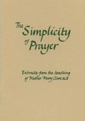 Cover: The Simplicity of Prayer - Fairacres Publications