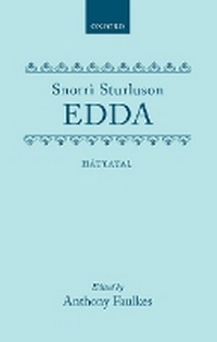 Abbildung von: Edda Hattatal Snorri Sturluson - Clarendon Press
