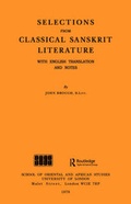 Cover: Selections from Classical Sanskrit Literature - School of Oriental & African Studies External Services Division
