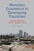 Cover: Monetary Economics in Developing Countries - Palgrave Macmillan