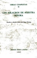 Cover: Los Milagros de Nuestra Senora (Obras Completas II) - Tamesis Books