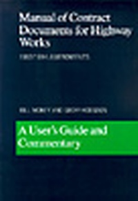 Abbildung von: Manual of Contract Documents for Highway Works: A User's Guide and Commentary: 1993/94 Amendments - Thomas Telford Ltd