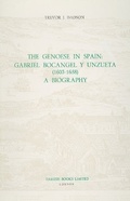 Cover: The Genoese in Spain: Gabriel Bocangel y Unzueta (1603-1658) - Tamesis Books
