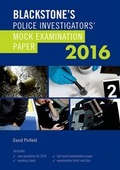 Bild: Blackstone's Police Investigators' Mock Examination Paper 2016 - Oxford University Press