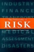 Cover: The Philosophy of Risk - Thomas Telford Ltd