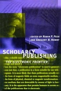 Cover: Scholarly Publishing - MIT Press