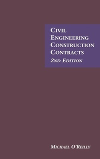 Abbildung von: Civil Engineering Construction Contracts - Thomas Telford Ltd