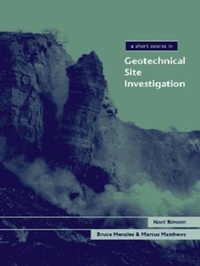 Enlarge image Cover: A Short Course in Geotechnical Site Investigation - Thomas Telford Ltd