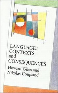 Abbildung von: LANGUAGE: CONTEXTS AND CONSEQUENCES - Open University Press