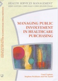 Cover: Managing Public Involvement in Healthcare Purchasing - Open University Press