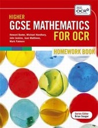 Enlarge image Cover: Higher GCSE Mathematics for OCR: Two Tier Homework Book - Hodder Education