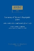Cover: Inventory Of Diderot's Encyclopedie: Plates 1984 - Voltaire Foundation