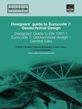 Cover: Designers' Guide to Eurocode 7: Geotechnical design - Thomas Telford Ltd