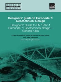 Enlarge image Cover: Designers' Guide to Eurocode 7: Geotechnical design - Thomas Telford Ltd