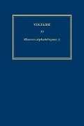 Cover: Complete Works of Voltaire 33 - Voltaire Foundation