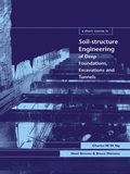 Cover: A Short Course in Soil-Structure Engineering of Deep Foundations, Excavations and Tunnels - Thomas Telford Ltd