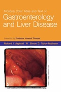 Cover: Mosby's Color Atlas and Text of Gastroenterology and Liver Disease - Mosby