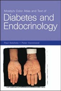 Cover: Mosby's Color Atlas and Text of Diabetes and Endocrinology - Mosby