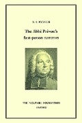 Cover: The Abbe Prevost's First-Person Narrators 1993 - Voltaire Foundation